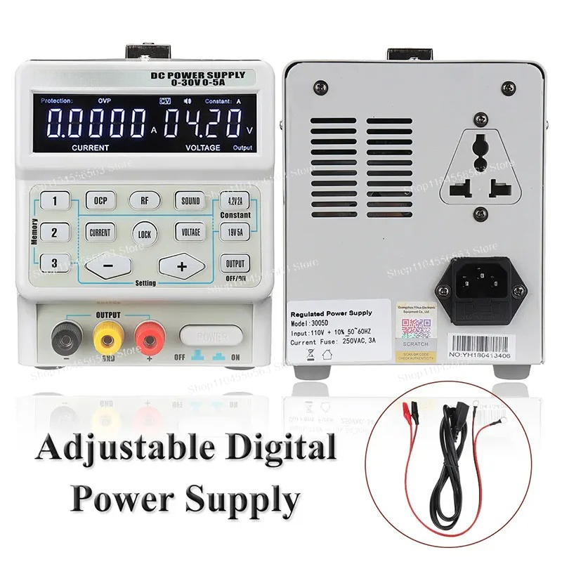 Fuente de Alimentación Regulad - High Precision Dc Power Supply 30V 10A reseña y precio