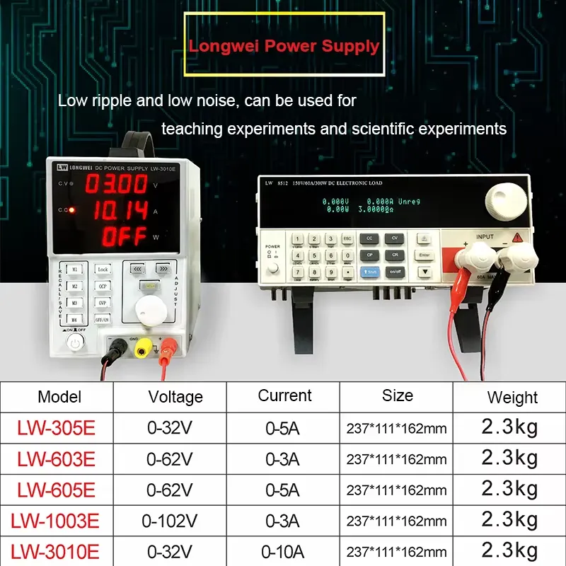 Fuente de alimentación de corr - High Precision Dc Power Supply 30V 10A reseña y precio