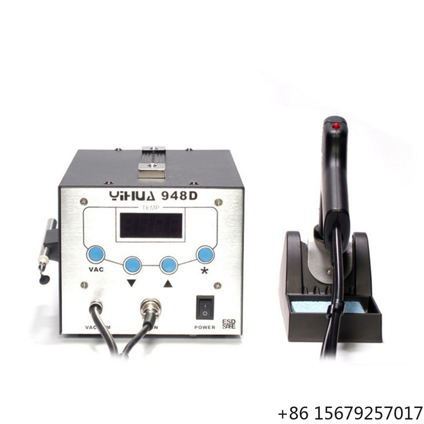 948D - Bomba de soldadura eléc - Desoldering Pump Electric Vacuum Station reseña y precio