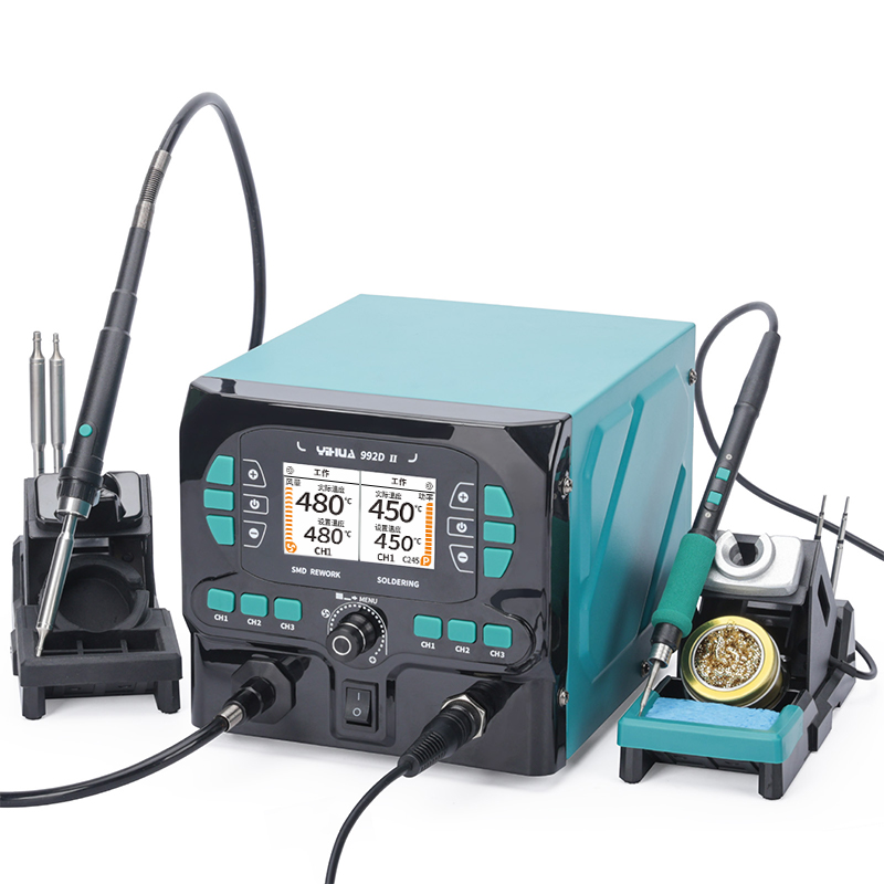 YIHUA 992D-II Estación de Retr - C210 Precision Soldering Station reseña y precio