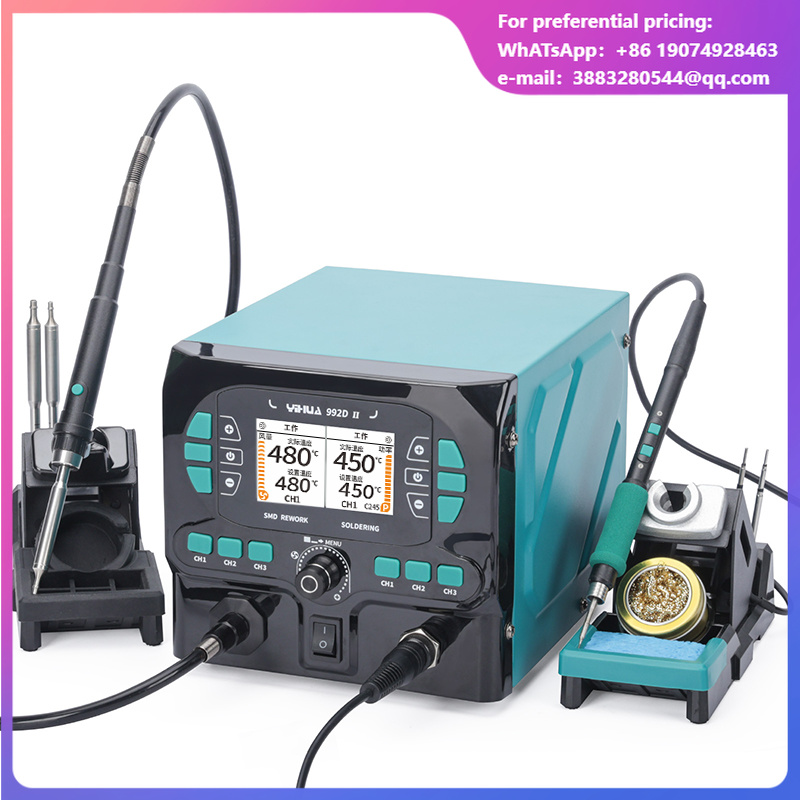 YIHUA 992D-II Estación de Retr - C210 Precision Soldering Station reseña y precio