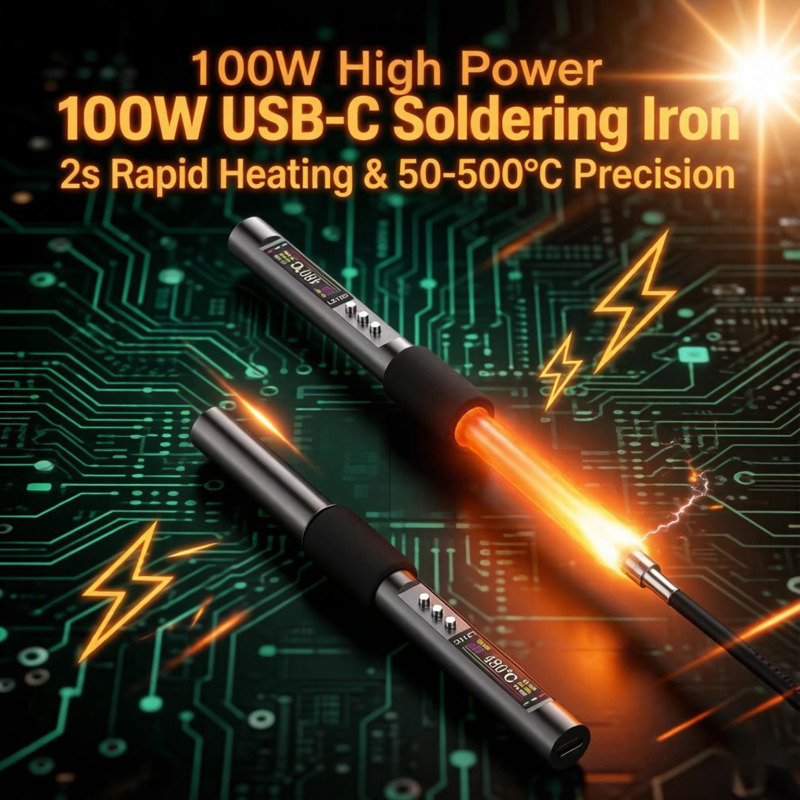 Soldador de 100W, Calentamient - C210 Precision Soldering Station reseña y precio