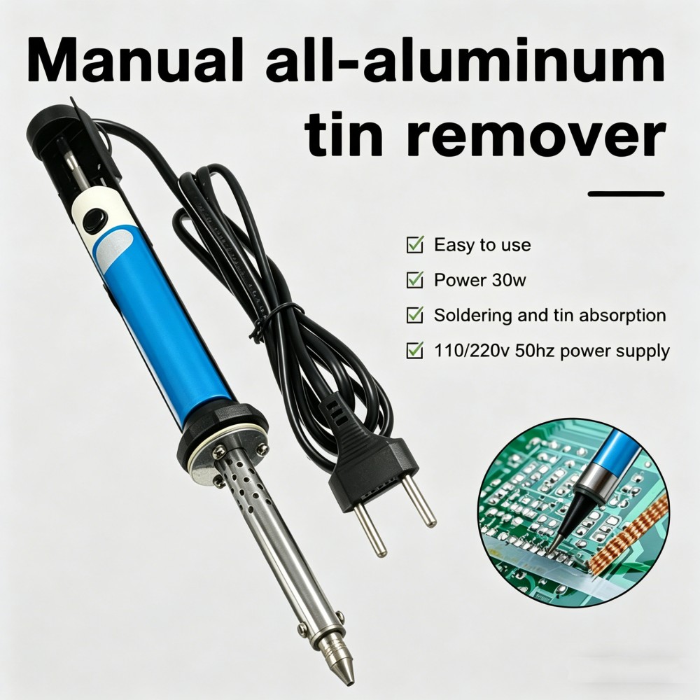 Máquina desoldadora eléctrica  - Desoldering Pump Electric Vacuum Station reseña y precio