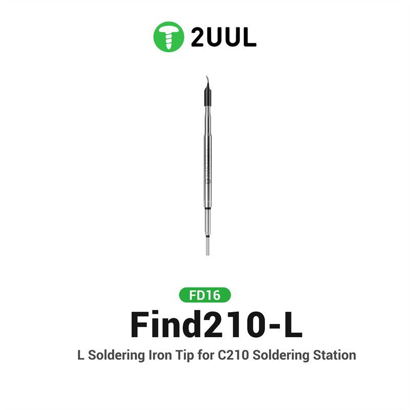 2UUL FD16 Find210-L: punta de  - C210 Precision Soldering Station reseña y precio